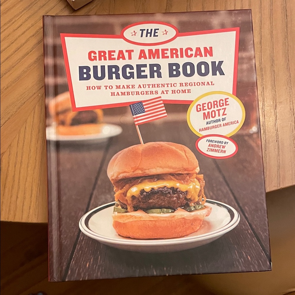 George's Great American Burger Book - Red and White Edition